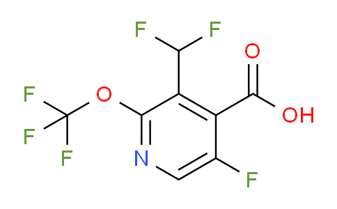 AM168356 | 1806265-14-4 | 3-(Difluoromethyl)-5-fluoro-2-(trifluoromethoxy)pyridine-4-carboxylic acid