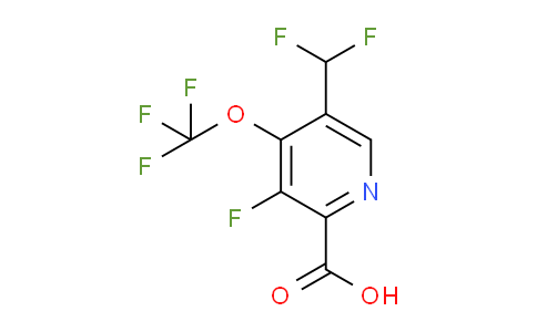 AM168358 | 1804623-27-5 | 5-(Difluoromethyl)-3-fluoro-4-(trifluoromethoxy)pyridine-2-carboxylic acid