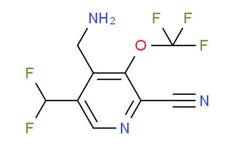 AM168362 | 1803621-59-1 | 4-(Aminomethyl)-2-cyano-5-(difluoromethyl)-3-(trifluoromethoxy)pyridine