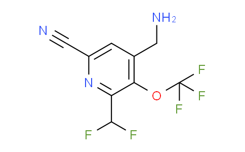 AM168365 | 1806223-21-1 | 4-(Aminomethyl)-6-cyano-2-(difluoromethyl)-3-(trifluoromethoxy)pyridine