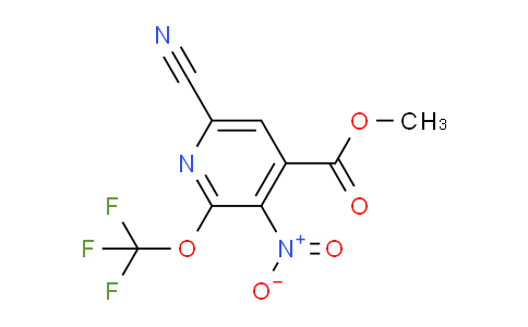 AM168366 | 1804810-40-9 | Methyl 6-cyano-3-nitro-2-(trifluoromethoxy)pyridine-4-carboxylate