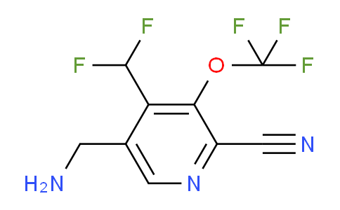 AM168375 | 1806068-55-2 | 5-(Aminomethyl)-2-cyano-4-(difluoromethyl)-3-(trifluoromethoxy)pyridine