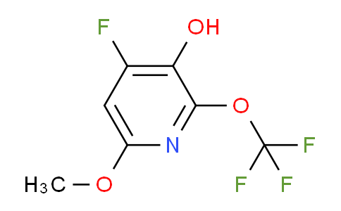 AM168394 | 1804735-53-2 | 4-Fluoro-3-hydroxy-6-methoxy-2-(trifluoromethoxy)pyridine