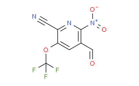 AM168397 | 1806054-26-1 | 2-Cyano-6-nitro-3-(trifluoromethoxy)pyridine-5-carboxaldehyde