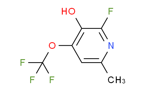 AM168405 | 1806254-60-3 | 2-Fluoro-3-hydroxy-6-methyl-4-(trifluoromethoxy)pyridine