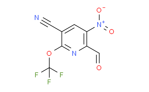 AM168406 | 1803624-94-3 | 3-Cyano-5-nitro-2-(trifluoromethoxy)pyridine-6-carboxaldehyde