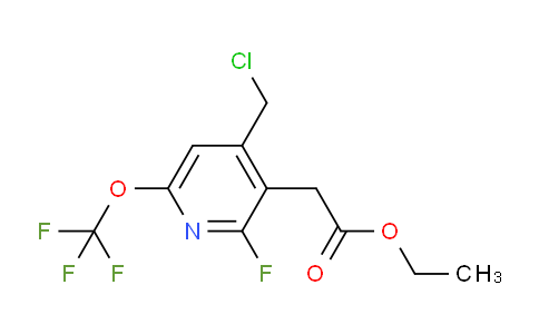 AM168410 | 1804336-39-7 | Ethyl 4-(chloromethyl)-2-fluoro-6-(trifluoromethoxy)pyridine-3-acetate
