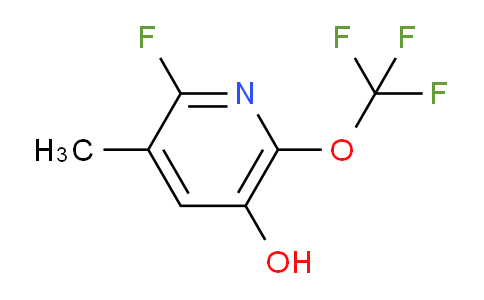 2-Fluoro-5-hydroxy-3-methyl-6-(trifluoromethoxy)pyridine