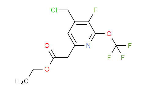 AM168412 | 1806720-35-3 | Ethyl 4-(chloromethyl)-3-fluoro-2-(trifluoromethoxy)pyridine-6-acetate