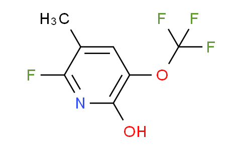 2-Fluoro-6-hydroxy-3-methyl-5-(trifluoromethoxy)pyridine