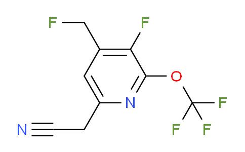 AM168425 | 1804625-27-1 | 3-Fluoro-4-(fluoromethyl)-2-(trifluoromethoxy)pyridine-6-acetonitrile
