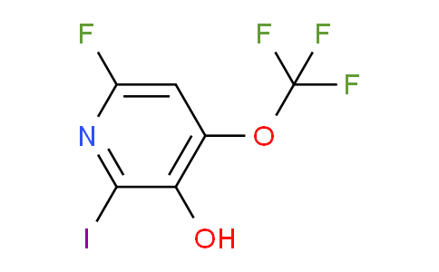 6-Fluoro-3-hydroxy-2-iodo-4-(trifluoromethoxy)pyridine