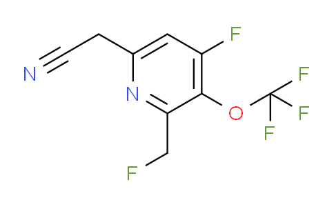 AM168435 | 1804336-83-1 | 4-Fluoro-2-(fluoromethyl)-3-(trifluoromethoxy)pyridine-6-acetonitrile