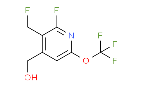 2-Fluoro-3-(fluoromethyl)-6-(trifluoromethoxy)pyridine-4-methanol
