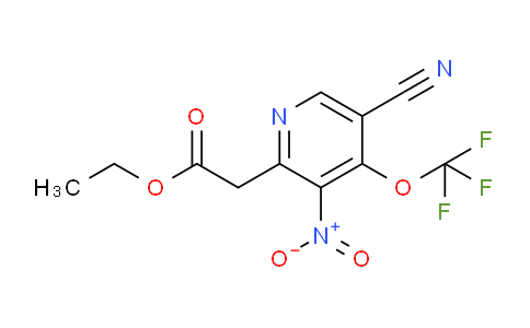 AM168462 | 1804706-30-6 | Ethyl 5-cyano-3-nitro-4-(trifluoromethoxy)pyridine-2-acetate
