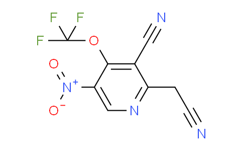 AM168466 | 1803619-85-3 | 3-Cyano-5-nitro-4-(trifluoromethoxy)pyridine-2-acetonitrile