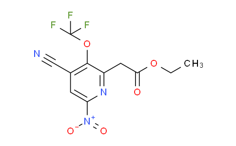 AM168468 | 1803945-62-1 | Ethyl 4-cyano-6-nitro-3-(trifluoromethoxy)pyridine-2-acetate