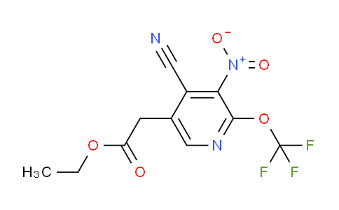 AM168470 | 1804706-42-0 | Ethyl 4-cyano-3-nitro-2-(trifluoromethoxy)pyridine-5-acetate