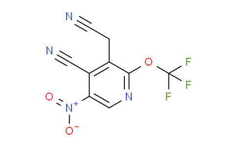 4-Cyano-5-nitro-2-(trifluoromethoxy)pyridine-3-acetonitrile