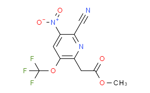 AM168484 | 1804674-97-2 | Methyl 2-cyano-3-nitro-5-(trifluoromethoxy)pyridine-6-acetate