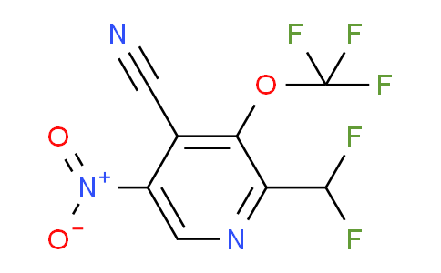 AM168492 | 1806245-91-9 | 4-Cyano-2-(difluoromethyl)-5-nitro-3-(trifluoromethoxy)pyridine