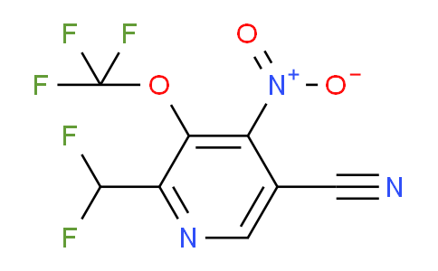 AM168499 | 1806205-06-0 | 5-Cyano-2-(difluoromethyl)-4-nitro-3-(trifluoromethoxy)pyridine
