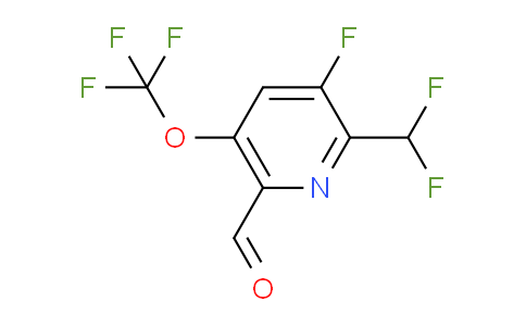 AM168510 | 1804622-69-2 | 2-(Difluoromethyl)-3-fluoro-5-(trifluoromethoxy)pyridine-6-carboxaldehyde