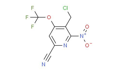 AM168511 | 1806052-30-1 | 3-(Chloromethyl)-6-cyano-2-nitro-4-(trifluoromethoxy)pyridine
