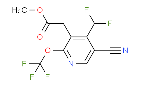 AM168518 | 1804810-19-2 | Methyl 5-cyano-4-(difluoromethyl)-2-(trifluoromethoxy)pyridine-3-acetate