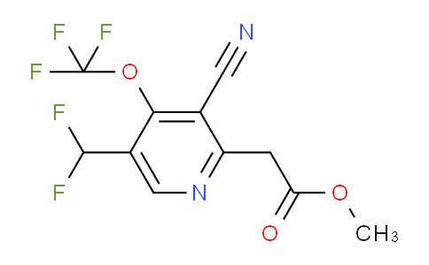 AM168520 | 1804307-48-9 | Methyl 3-cyano-5-(difluoromethyl)-4-(trifluoromethoxy)pyridine-2-acetate