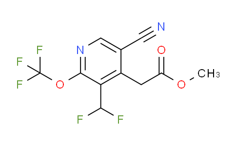 AM168521 | 1804739-77-2 | Methyl 5-cyano-3-(difluoromethyl)-2-(trifluoromethoxy)pyridine-4-acetate
