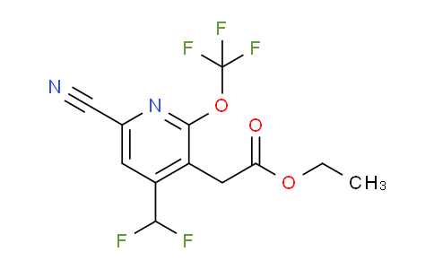 AM168537 | 1804311-53-2 | Ethyl 6-cyano-4-(difluoromethyl)-2-(trifluoromethoxy)pyridine-3-acetate