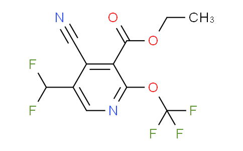 AM168545 | 1804322-72-2 | Ethyl 4-cyano-5-(difluoromethyl)-2-(trifluoromethoxy)pyridine-3-carboxylate