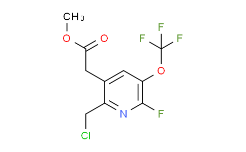 AM168553 | 1806720-18-2 | Methyl 2-(chloromethyl)-6-fluoro-5-(trifluoromethoxy)pyridine-3-acetate