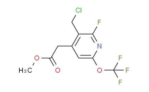 AM168556 | 1804335-54-3 | Methyl 3-(chloromethyl)-2-fluoro-6-(trifluoromethoxy)pyridine-4-acetate