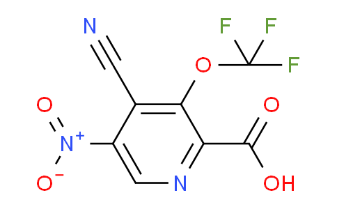 AM168565 | 1806206-54-1 | 4-Cyano-5-nitro-3-(trifluoromethoxy)pyridine-2-carboxylic acid