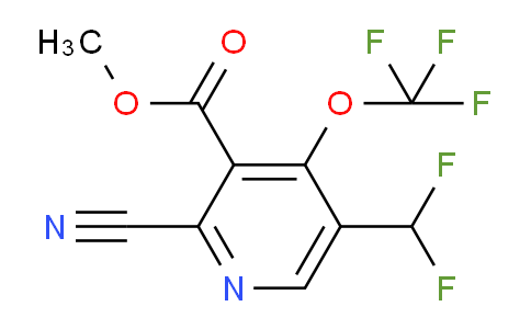AM168573 | 1803679-30-2 | Methyl 2-cyano-5-(difluoromethyl)-4-(trifluoromethoxy)pyridine-3-carboxylate