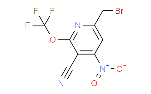 6-(Bromomethyl)-3-cyano-4-nitro-2-(trifluoromethoxy)pyridine