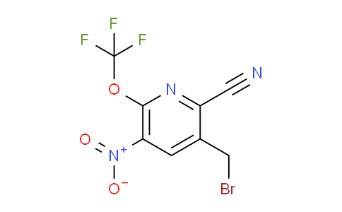 AM168596 | 1806218-59-6 | 3-(Bromomethyl)-2-cyano-5-nitro-6-(trifluoromethoxy)pyridine