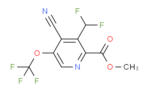AM168598 | 1804808-14-7 | Methyl 4-cyano-3-(difluoromethyl)-5-(trifluoromethoxy)pyridine-2-carboxylate