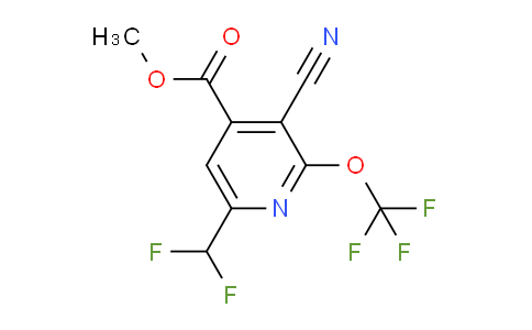 AM168604 | 1804739-64-7 | Methyl 3-cyano-6-(difluoromethyl)-2-(trifluoromethoxy)pyridine-4-carboxylate