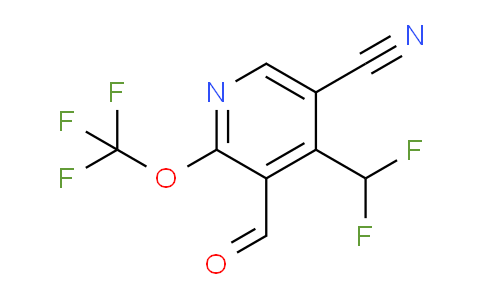 AM168608 | 1804326-38-2 | 5-Cyano-4-(difluoromethyl)-2-(trifluoromethoxy)pyridine-3-carboxaldehyde