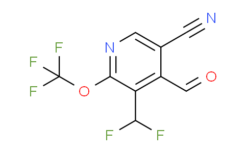 AM168613 | 1804315-41-0 | 5-Cyano-3-(difluoromethyl)-2-(trifluoromethoxy)pyridine-4-carboxaldehyde