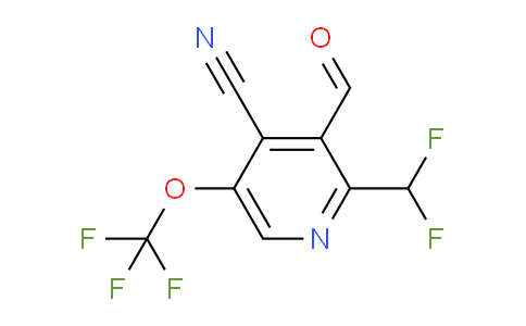 AM168616 | 1806189-89-8 | 4-Cyano-2-(difluoromethyl)-5-(trifluoromethoxy)pyridine-3-carboxaldehyde