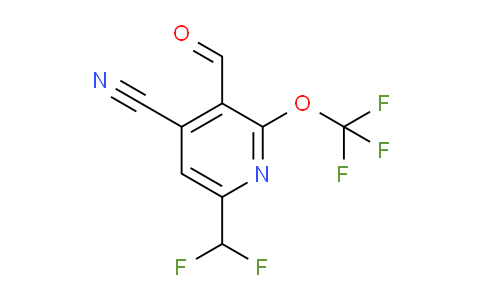 AM168619 | 1804781-18-7 | 4-Cyano-6-(difluoromethyl)-2-(trifluoromethoxy)pyridine-3-carboxaldehyde
