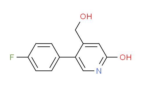 5-(4-Fluorophenyl)-2-hydroxypyridine-4-methanol