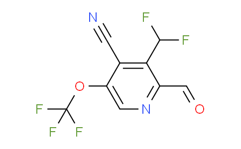 AM168620 | 1804791-31-8 | 4-Cyano-3-(difluoromethyl)-5-(trifluoromethoxy)pyridine-2-carboxaldehyde