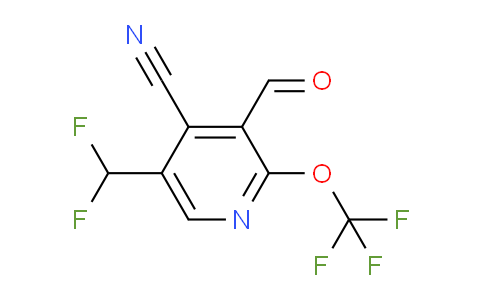 AM168622 | 1804309-34-9 | 4-Cyano-5-(difluoromethyl)-2-(trifluoromethoxy)pyridine-3-carboxaldehyde
