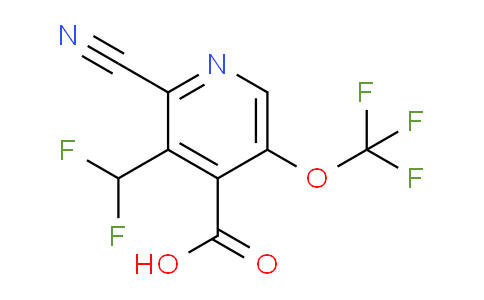 AM168628 | 1806189-98-9 | 2-Cyano-3-(difluoromethyl)-5-(trifluoromethoxy)pyridine-4-carboxylic acid