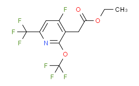 AM168643 | 1806723-81-8 | Ethyl 4-fluoro-2-(trifluoromethoxy)-6-(trifluoromethyl)pyridine-3-acetate